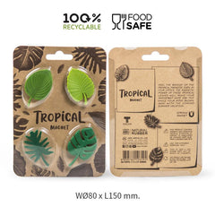 Zoodey Turtle Leaf Refrigerator Magnet 100% recyclable 