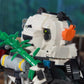 Bionic Mechanics SPC Panda Bamboo Bricks MOC Creative Ideal Toys