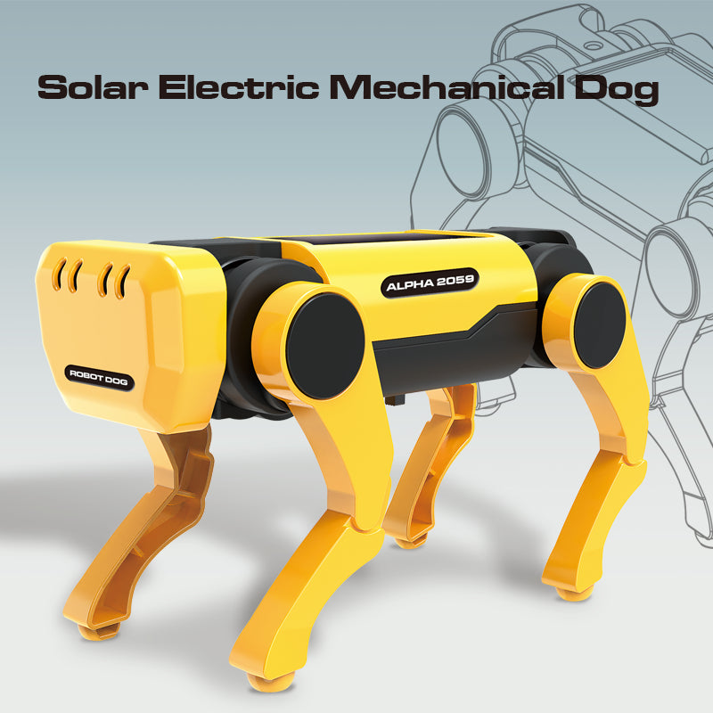 Zoodey-solar robot dog toys